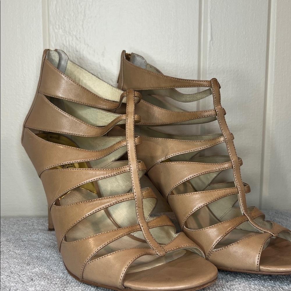Michael Kors Mavis Open Toe Heels